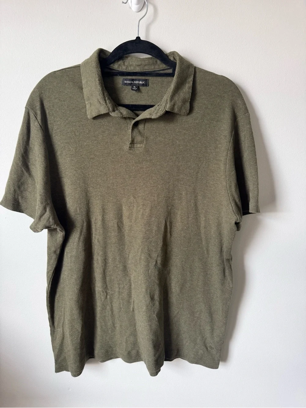 Banana Republic Olive Tone Polo Shirt
